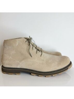 Sorel Madison II Chukka Boot Men’s Size 13 Sandy Tan Suede Casual Waterproof